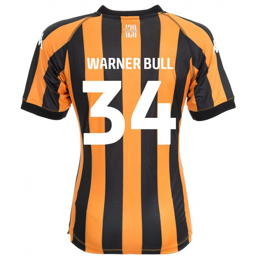 Danxen Dame Lucy Warner-Bull #34 Svart Rav Hjemmetrøye Drakt Trøye 2024/25 Skjorter T-Skjorte