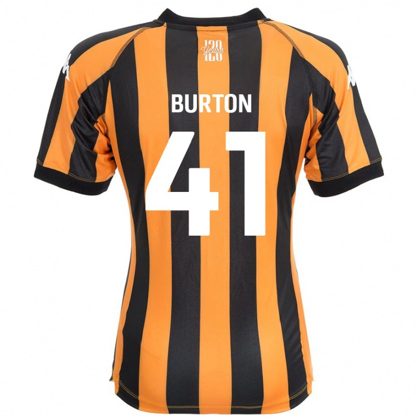 Danxen Dame Jess Burton #41 Svart Rav Hjemmetrøye Drakt Trøye 2024/25 Skjorter T-Skjorte