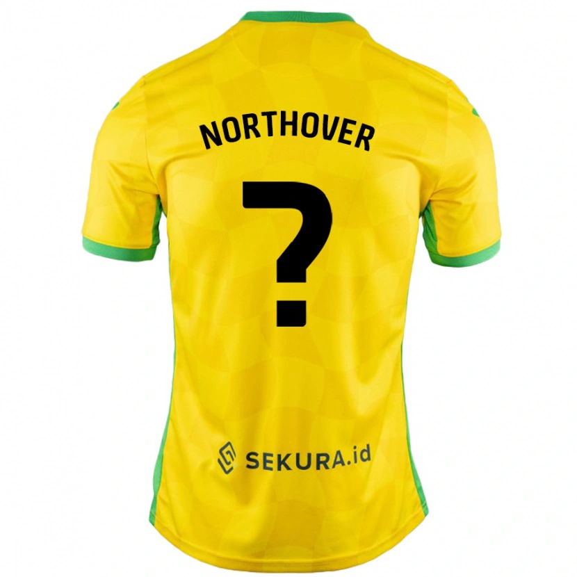 Danxen Dame Foden Northover #0 Gul Grønn Hjemmetrøye Drakt Trøye 2024/25 Skjorter T-Skjorte