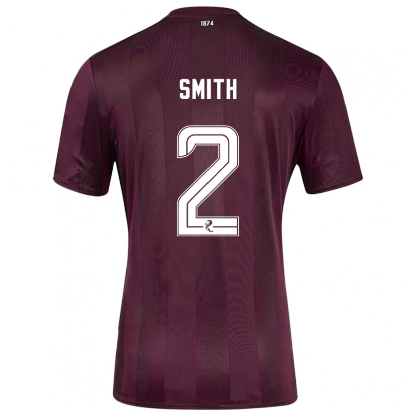 Danxen Dame Lucas Smith #2 Burgund Hjemmetrøye Drakt Trøye 2024/25 Skjorter T-Skjorte