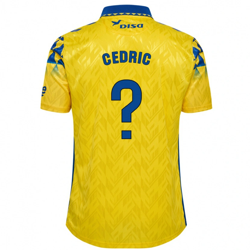 Danxen Dame Iván Cédric #0 Gul Blå Hjemmetrøye Drakt Trøye 2024/25 Skjorter T-Skjorte