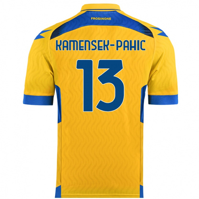 Danxen Dame Matjaz Kamensek-Pahic #13 Gul Hjemmetrøye Drakt Trøye 2024/25 Skjorter T-Skjorte