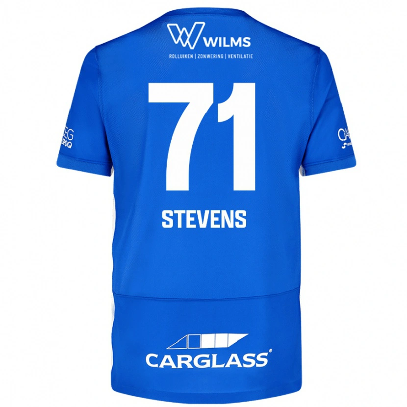 Danxen Dame Brent Stevens #71 Blå Hjemmetrøye Drakt Trøye 2024/25 Skjorter T-Skjorte