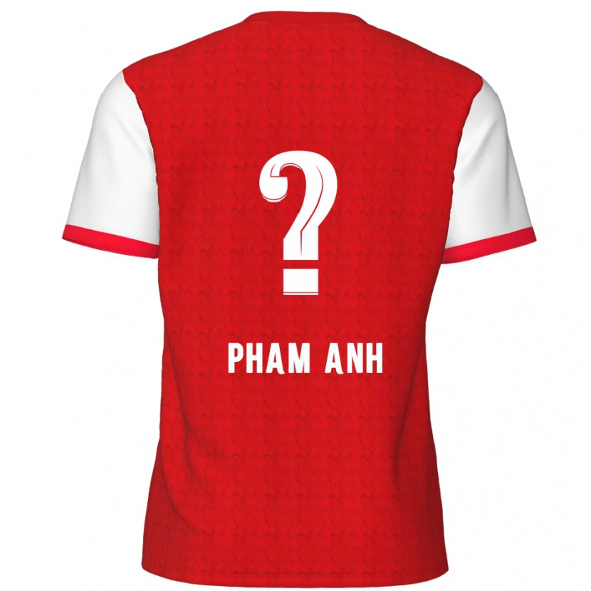 Danxen Dame Khoi Pham Anh #0 Rød Hvit Hjemmetrøye Drakt Trøye 2024/25 Skjorter T-Skjorte