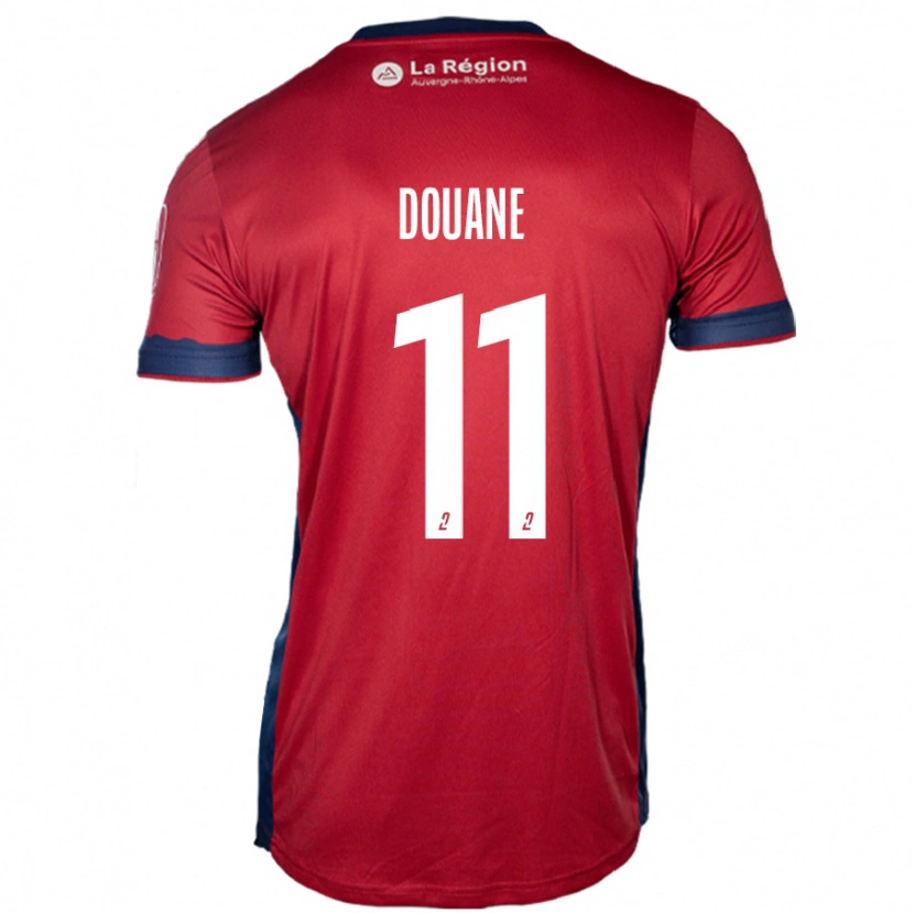 Danxen Dame Maïdine Douane #11 Lys Burgunder Hjemmetrøye Drakt Trøye 2024/25 Skjorter T-Skjorte