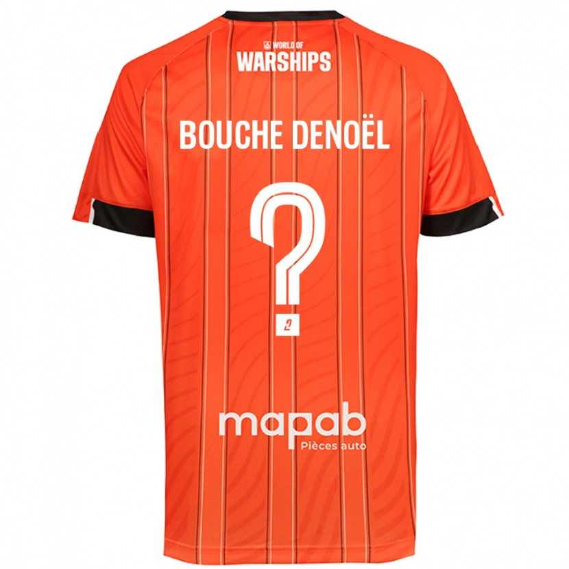 Danxen Dame Max Bouche Denoël #0 Oransje Hjemmetrøye Drakt Trøye 2024/25 Skjorter T-Skjorte