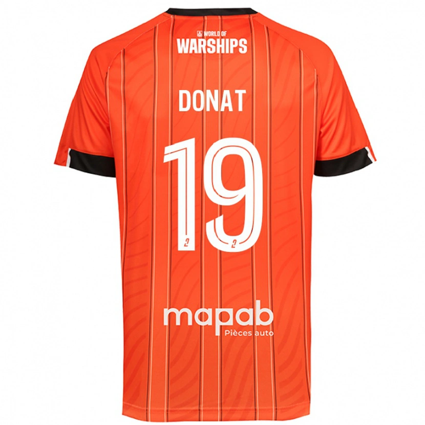 Danxen Dame Noa Donat #19 Oransje Hjemmetrøye Drakt Trøye 2024/25 Skjorter T-Skjorte