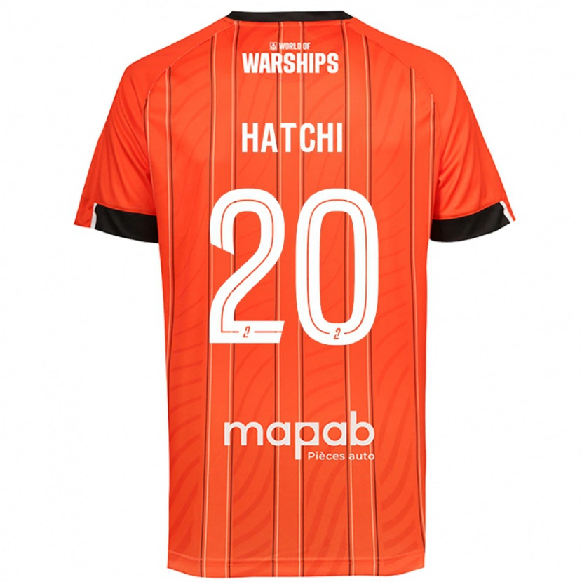 Danxen Dame Jérémy Hatchi #20 Oransje Hjemmetrøye Drakt Trøye 2024/25 Skjorter T-Skjorte