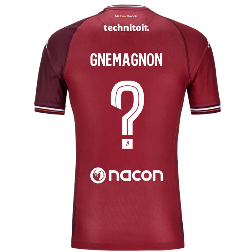 Danxen Dame Mahi Gnemagnon #0 Rød Granata Hjemmetrøye Drakt Trøye 2024/25 Skjorter T-Skjorte