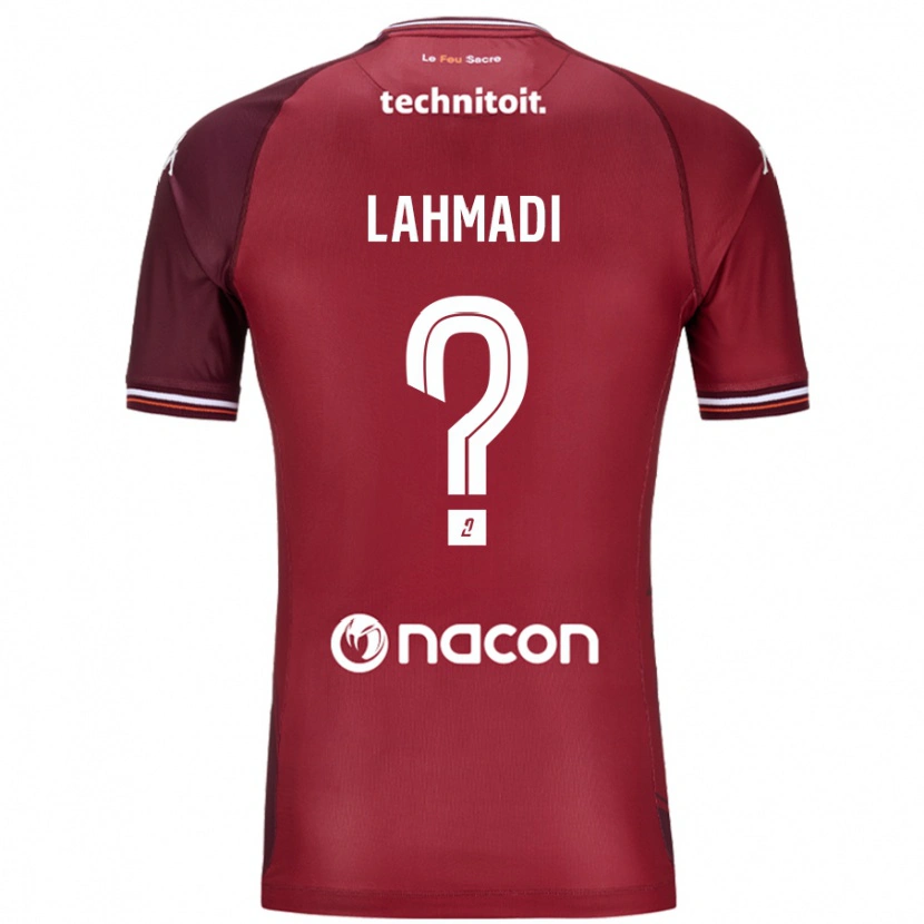 Danxen Dame Mehdi Lahmadi #0 Rød Granata Hjemmetrøye Drakt Trøye 2024/25 Skjorter T-Skjorte