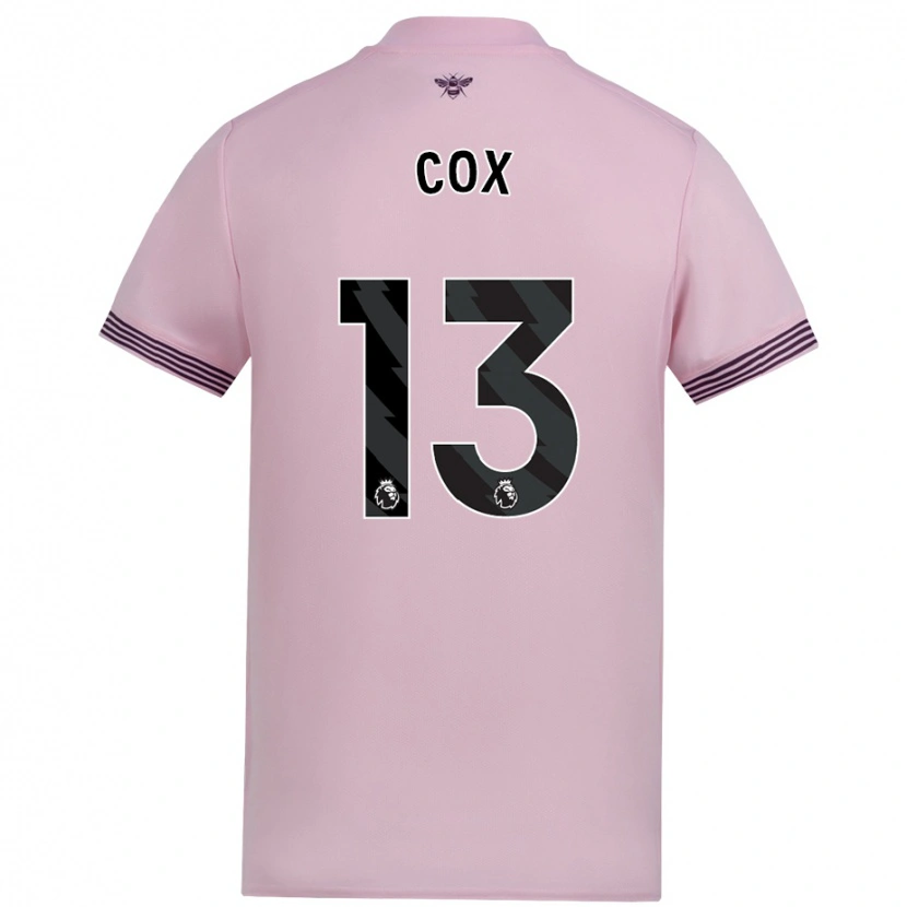 Danxen Dame Matthew Cox #13 Rosa Bortetrøye Drakt Trøye 2024/25 Skjorter T-Skjorte
