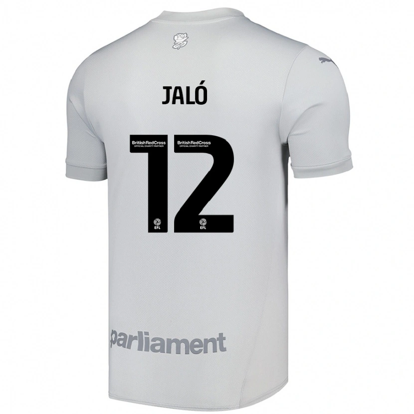 Danxen Dame Fábio Jaló #12 Sølvgrå Bortetrøye Drakt Trøye 2024/25 Skjorter T-Skjorte