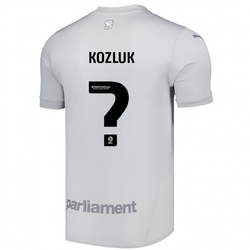 Danxen Dame Ziggy Kozluk #0 Sølvgrå Bortetrøye Drakt Trøye 2024/25 Skjorter T-Skjorte