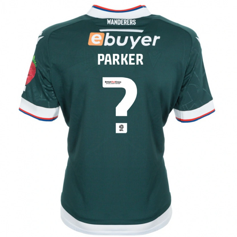 Danxen Dame Libbie Parker #0 Mørk Grønn Bortetrøye Drakt Trøye 2024/25 Skjorter T-Skjorte