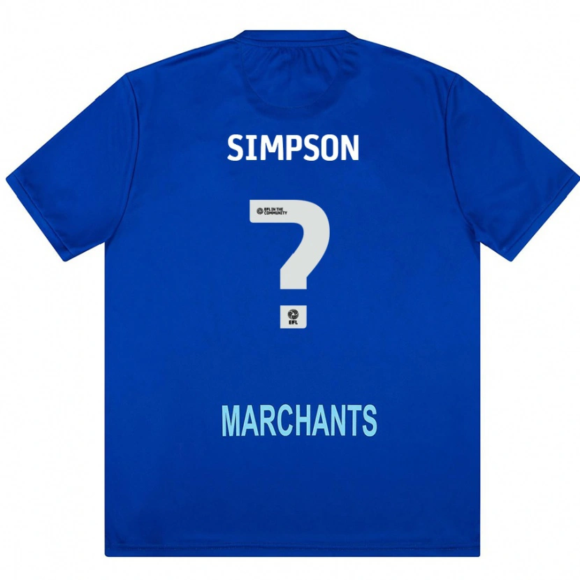 Danxen Dame Jay Simpson #0 Grønn Bortetrøye Drakt Trøye 2024/25 Skjorter T-Skjorte