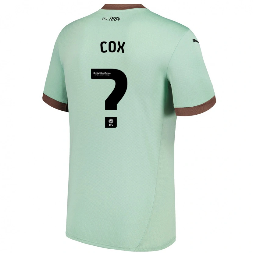 Danxen Dame Daniel Cox #0 Blek Grønn Bortetrøye Drakt Trøye 2024/25 Skjorter T-Skjorte