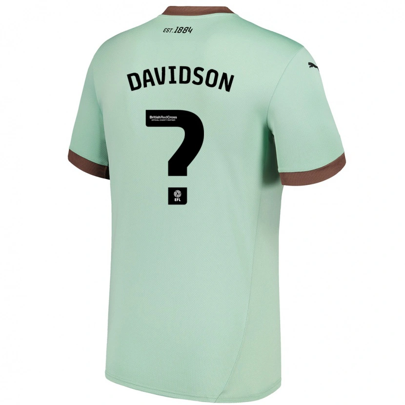Danxen Dame Jayden Davidson #0 Blek Grønn Bortetrøye Drakt Trøye 2024/25 Skjorter T-Skjorte