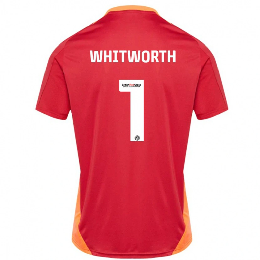 Danxen Dame Joe Whitworth #1 Blå Off White Bortetrøye Drakt Trøye 2024/25 Skjorter T-Skjorte