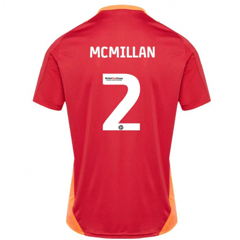 Danxen Dame Jack Mcmillan #2 Blå Off White Bortetrøye Drakt Trøye 2024/25 Skjorter T-Skjorte