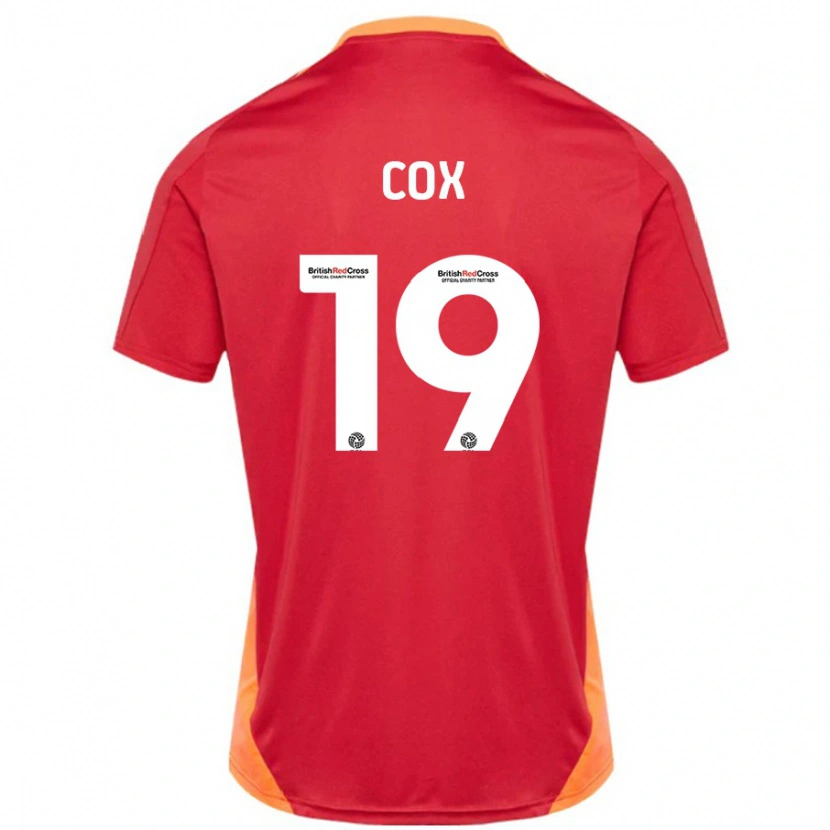 Danxen Dame Sonny Cox #19 Blå Off White Bortetrøye Drakt Trøye 2024/25 Skjorter T-Skjorte