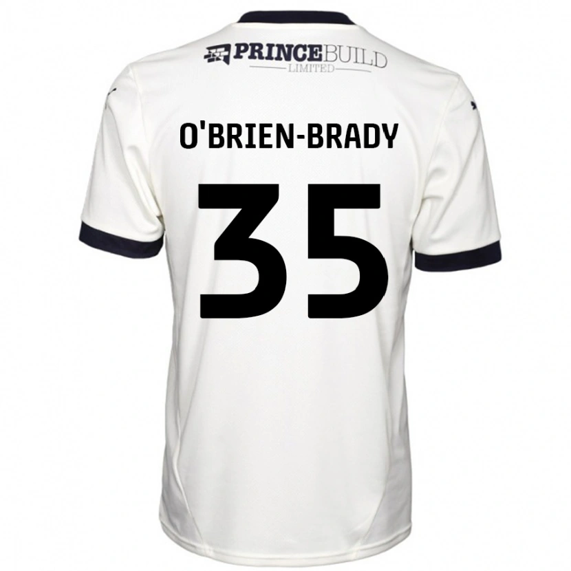 Danxen Dame Donay O'brien-Brady #35 Off White Svart Bortetrøye Drakt Trøye 2024/25 Skjorter T-Skjorte