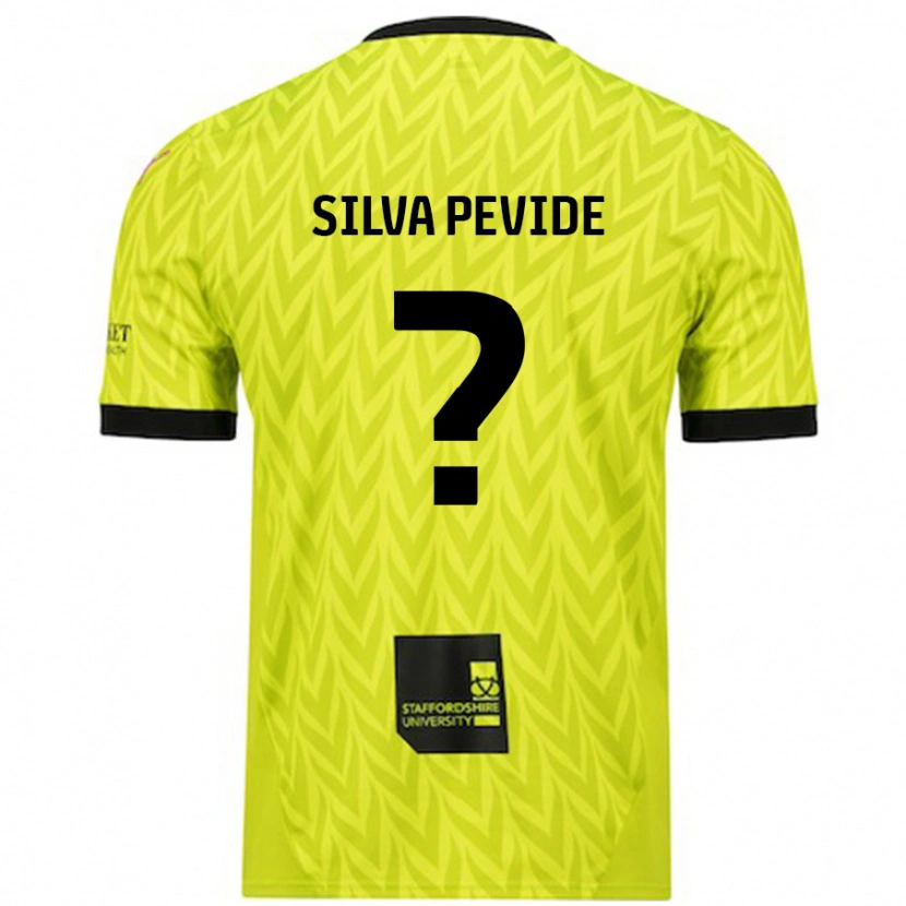 Danxen Dame Joao Silva Pevide #0 Fluorescerende Grønn Bortetrøye Drakt Trøye 2024/25 Skjorter T-Skjorte