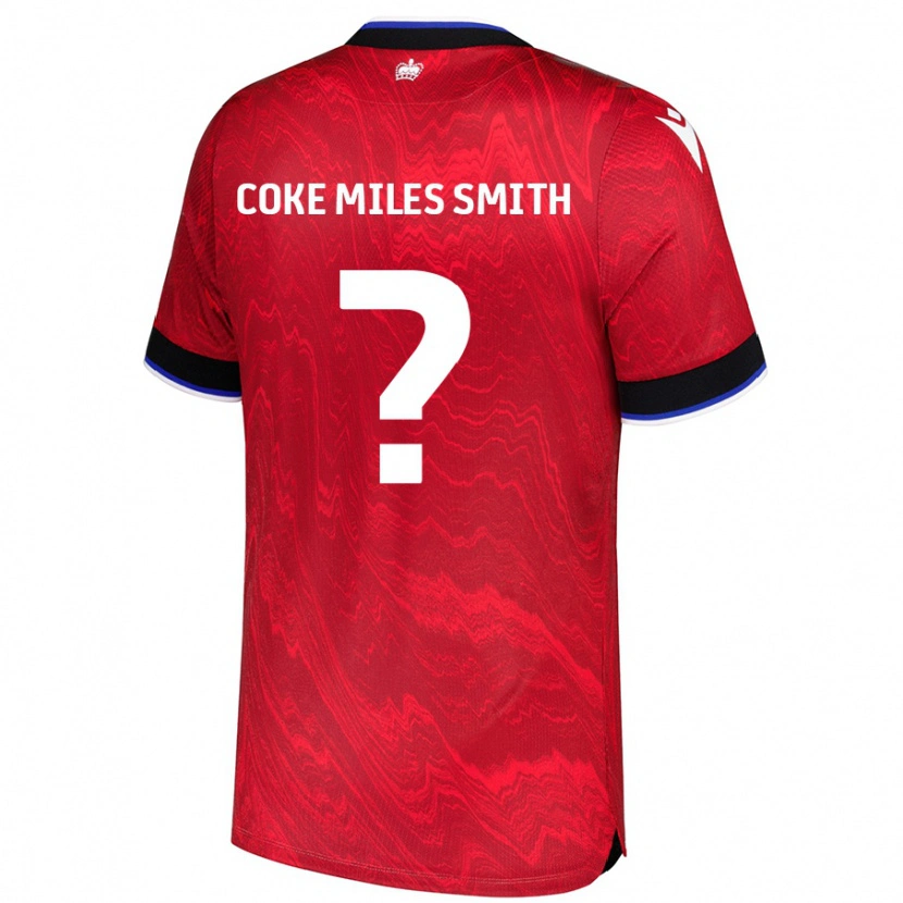 Danxen Dame Kiyan Coke Miles Smith #0 Rød Svart Bortetrøye Drakt Trøye 2024/25 Skjorter T-Skjorte