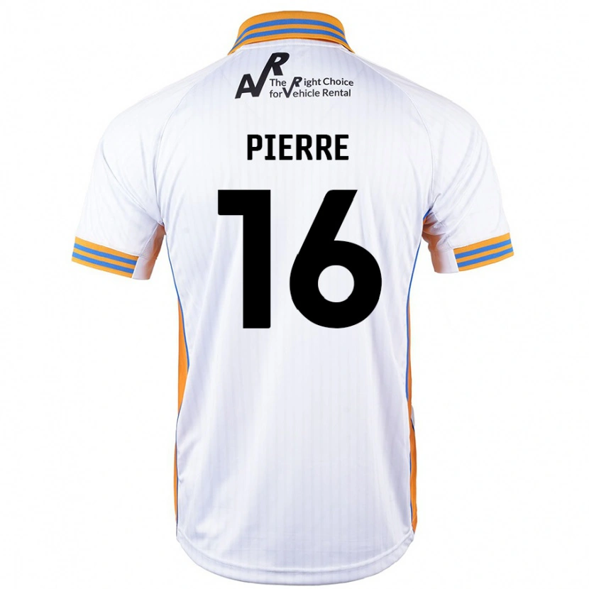 Danxen Dame Aaron Pierre #16 Hvit Bortetrøye Drakt Trøye 2024/25 Skjorter T-Skjorte