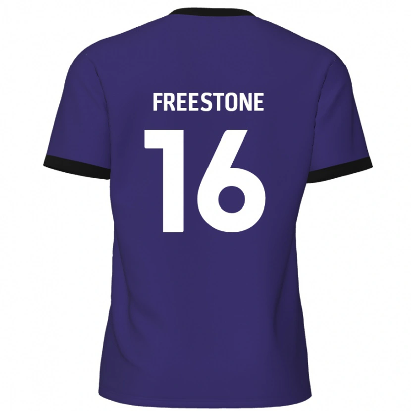 Danxen Dame Lewis Freestone #16 Lilla Bortetrøye Drakt Trøye 2024/25 Skjorter T-Skjorte
