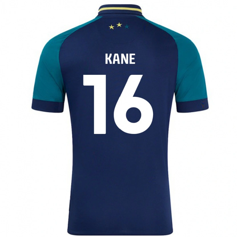 Danxen Dame Herbie Kane #16 Marine Mørkegrønn Bortetrøye Drakt Trøye 2024/25 Skjorter T-Skjorte