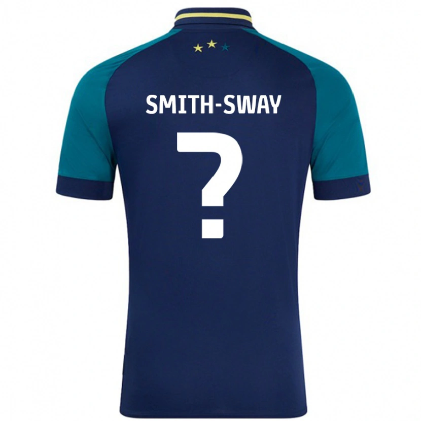 Danxen Dame Jay Smith-Sway #0 Marine Mørkegrønn Bortetrøye Drakt Trøye 2024/25 Skjorter T-Skjorte