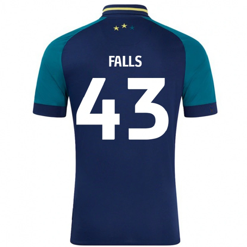 Danxen Dame Conor Falls #43 Marine Mørkegrønn Bortetrøye Drakt Trøye 2024/25 Skjorter T-Skjorte