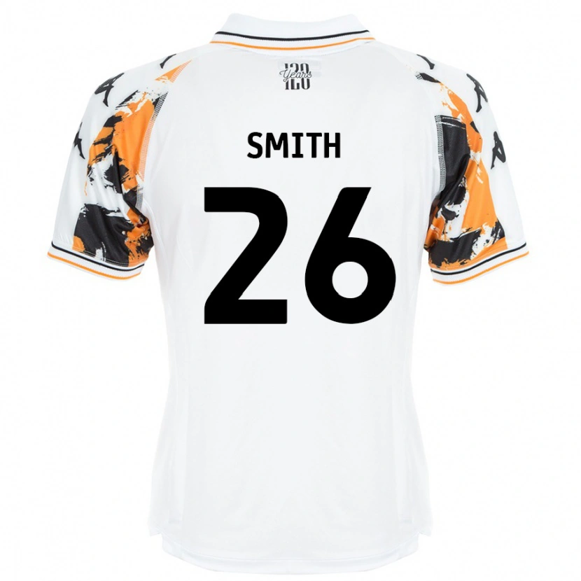 Danxen Dame Andy Smith #26 Hvit Bortetrøye Drakt Trøye 2024/25 Skjorter T-Skjorte
