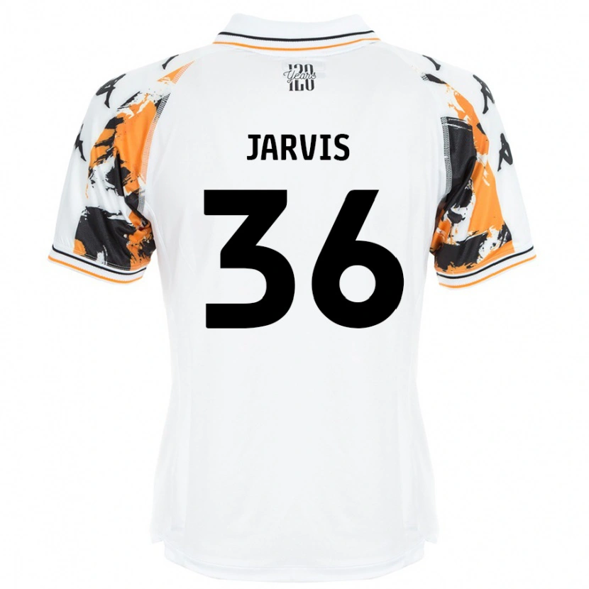 Danxen Dame Will Jarvis #36 Hvit Bortetrøye Drakt Trøye 2024/25 Skjorter T-Skjorte