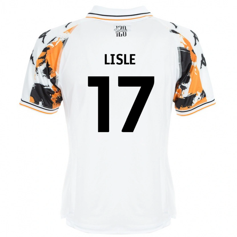 Danxen Dame Mary Lisle #17 Hvit Bortetrøye Drakt Trøye 2024/25 Skjorter T-Skjorte