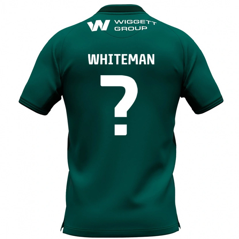 Danxen Dame Harvey Whiteman #0 Grønn Bortetrøye Drakt Trøye 2024/25 Skjorter T-Skjorte