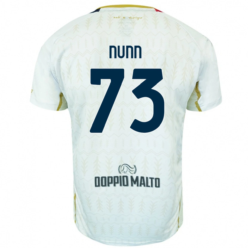 Danxen Dame Jack Nunn #73 Hvit Bortetrøye Drakt Trøye 2024/25 Skjorter T-Skjorte