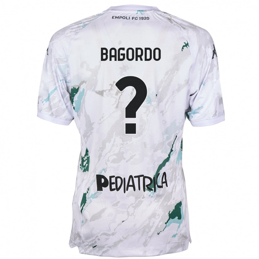 Danxen Dame Cristian Bagordo #0 Grå Bortetrøye Drakt Trøye 2024/25 Skjorter T-Skjorte