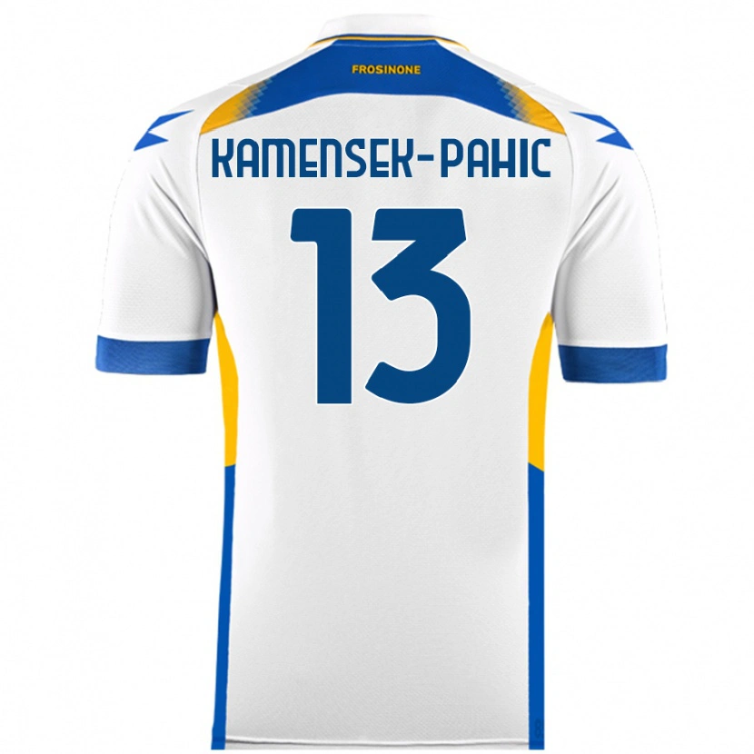 Danxen Dame Matjaz Kamensek-Pahic #13 Hvit Bortetrøye Drakt Trøye 2024/25 Skjorter T-Skjorte