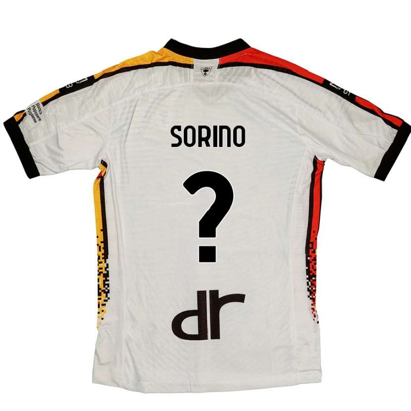 Danxen Dame Andrea Sorino #0 Hvit Svart Bortetrøye Drakt Trøye 2024/25 Skjorter T-Skjorte