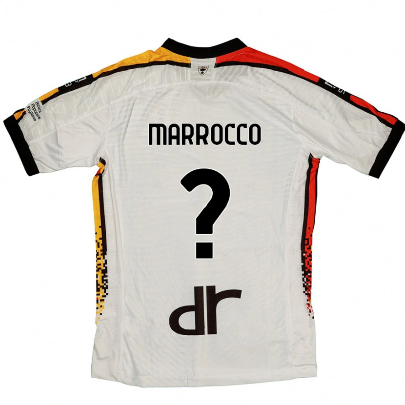 Danxen Dame Iacopo Marrocco #0 Hvit Svart Bortetrøye Drakt Trøye 2024/25 Skjorter T-Skjorte