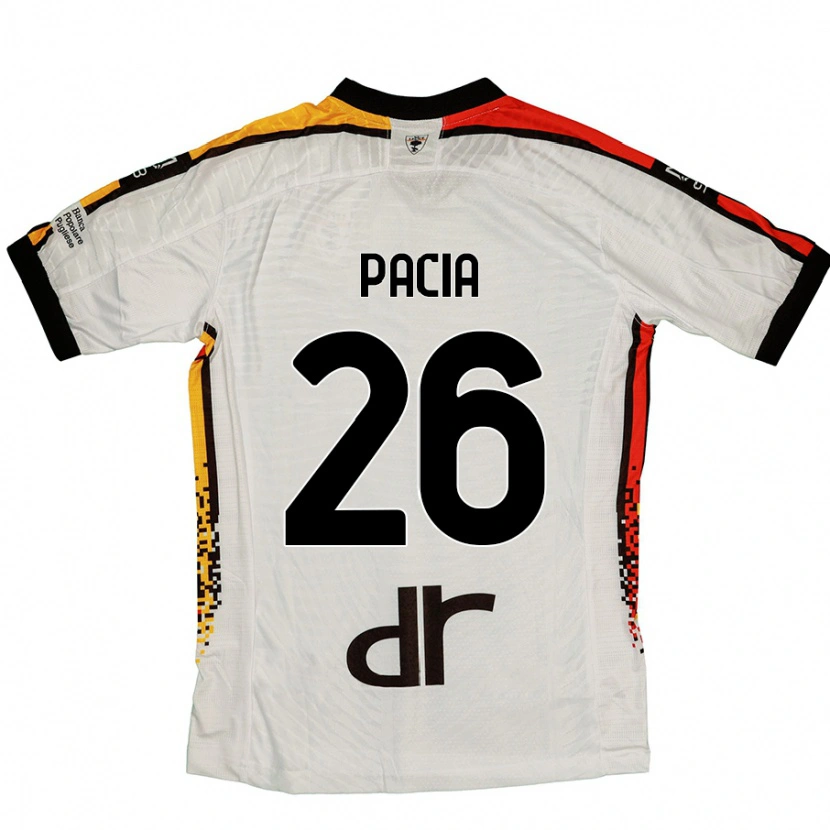 Danxen Dame Fabiano Pacia #26 Hvit Svart Bortetrøye Drakt Trøye 2024/25 Skjorter T-Skjorte