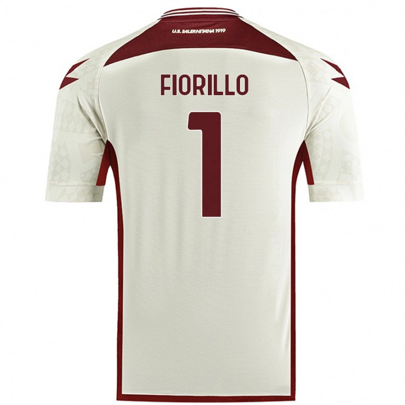 Danxen Dame Vincenzo Fiorillo #1 Kremfarge Bortetrøye Drakt Trøye 2024/25 Skjorter T-Skjorte
