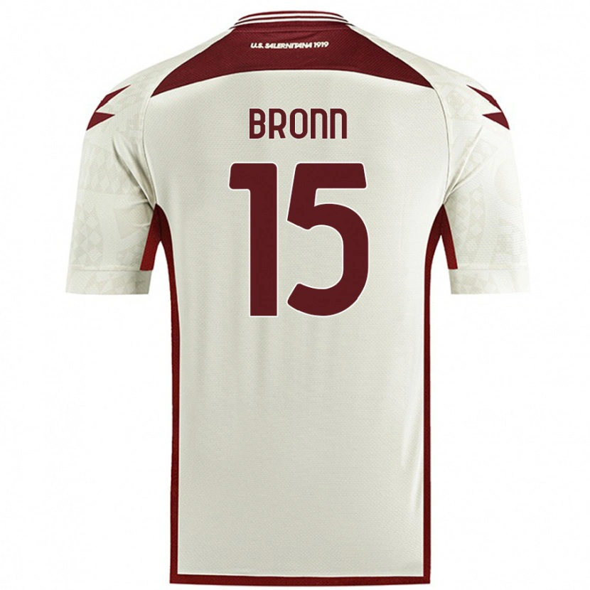 Danxen Dame Dylan Bronn #15 Kremfarge Bortetrøye Drakt Trøye 2024/25 Skjorter T-Skjorte