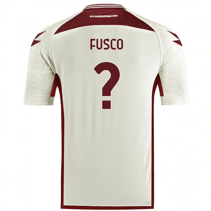 Danxen Dame Gerardo Fusco #0 Kremfarge Bortetrøye Drakt Trøye 2024/25 Skjorter T-Skjorte