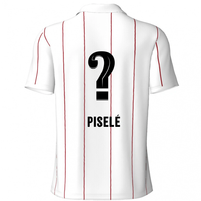 Danxen Dame Lowie Piselé #0 Hvit Svart Bortetrøye Drakt Trøye 2024/25 Skjorter T-Skjorte
