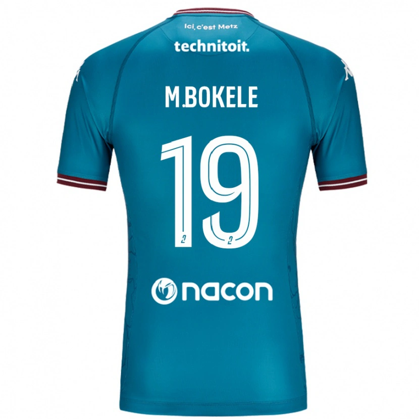 Danxen Dame Morgan Bokele #19 Bleu Bensin Bortetrøye Drakt Trøye 2024/25 Skjorter T-Skjorte