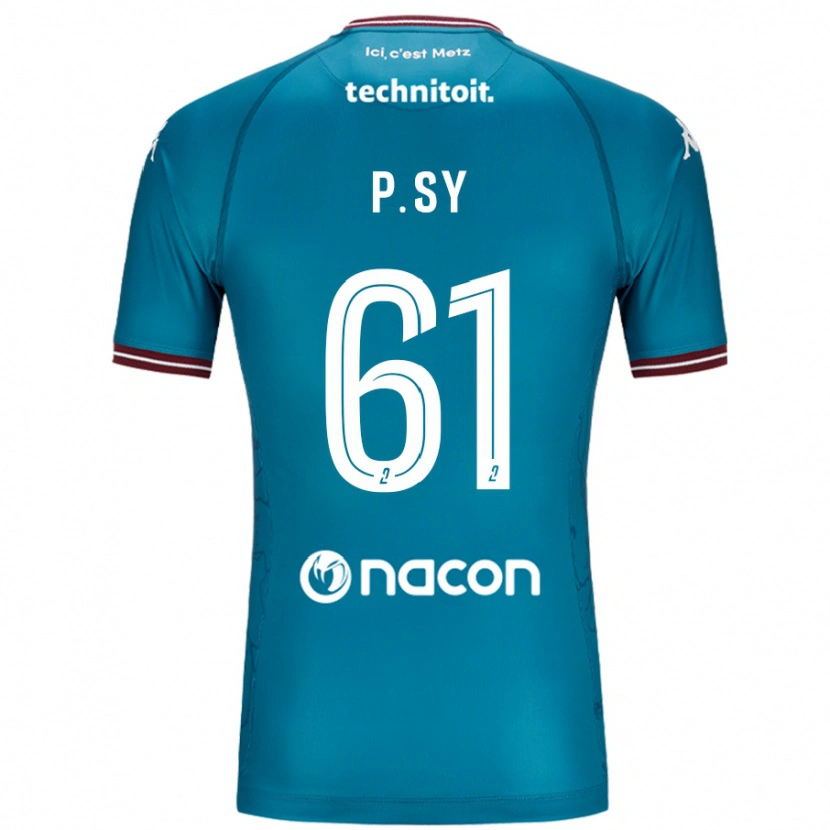Danxen Dame Pape Sy #61 Bleu Bensin Bortetrøye Drakt Trøye 2024/25 Skjorter T-Skjorte