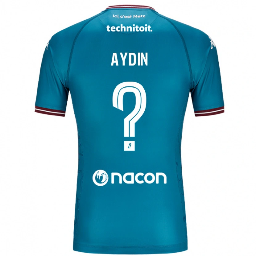 Danxen Dame Oguzhan Aydin #0 Bleu Bensin Bortetrøye Drakt Trøye 2024/25 Skjorter T-Skjorte
