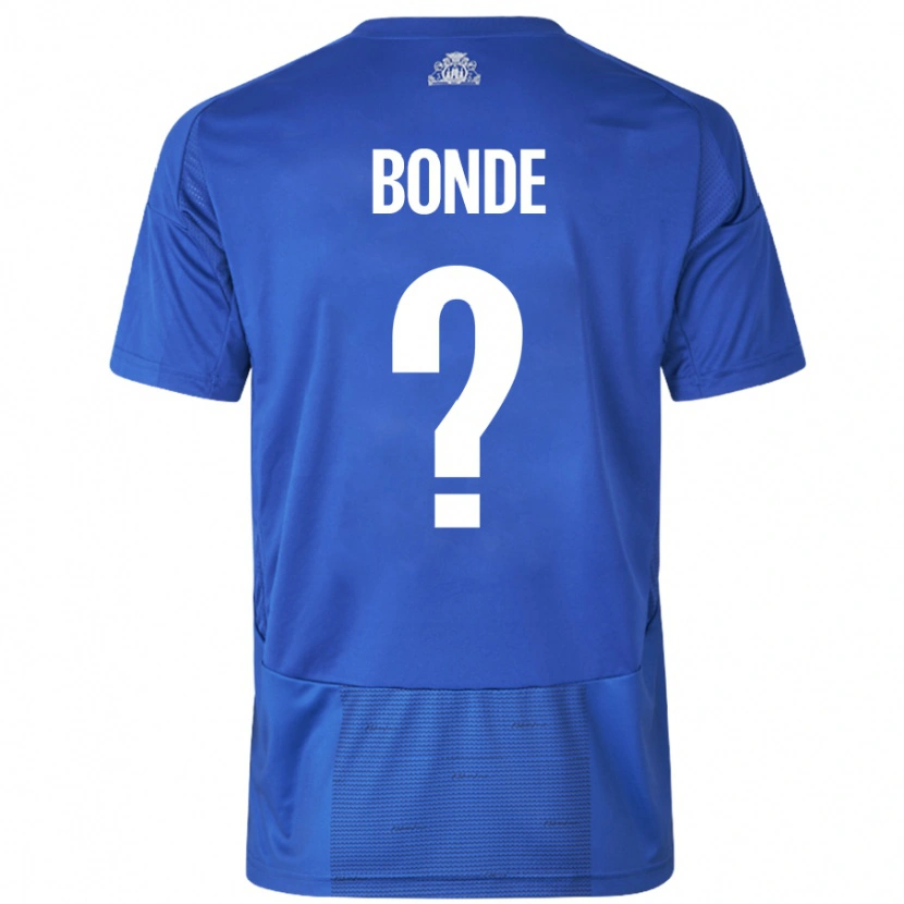 Danxen Dame Rode Bonde #0 Hvit Blå Bortetrøye Drakt Trøye 2024/25 Skjorter T-Skjorte